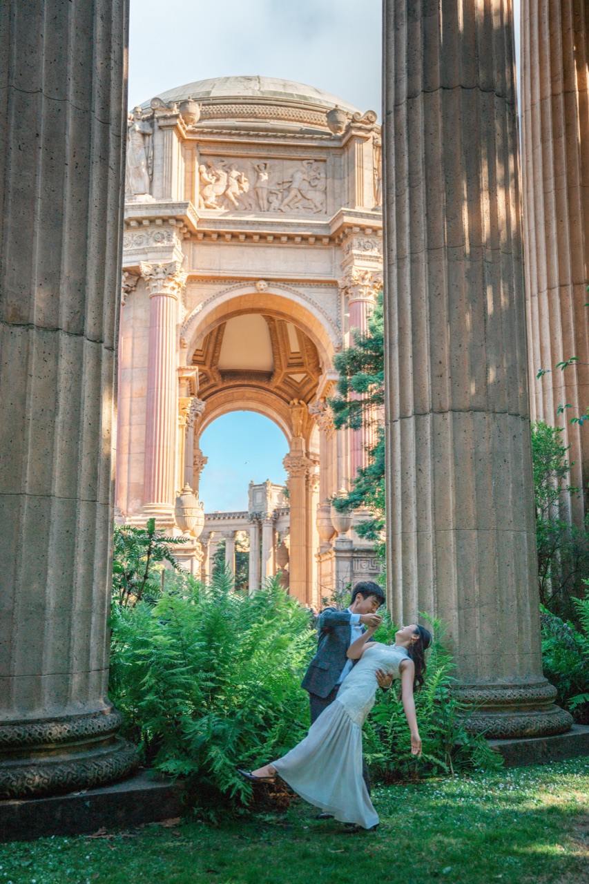 Engagement portrait of David and Michelle